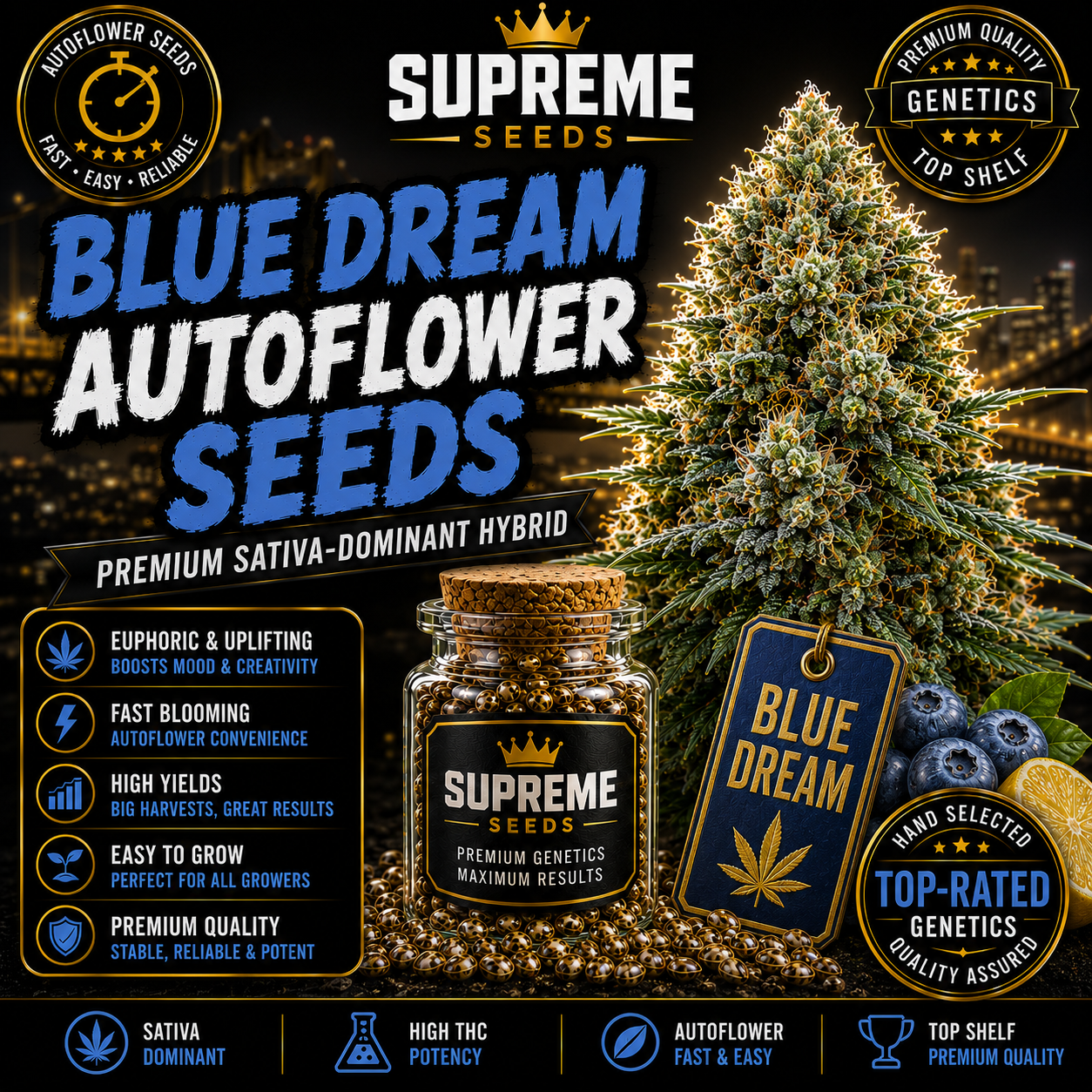 Blue Dream Feminized Seeds