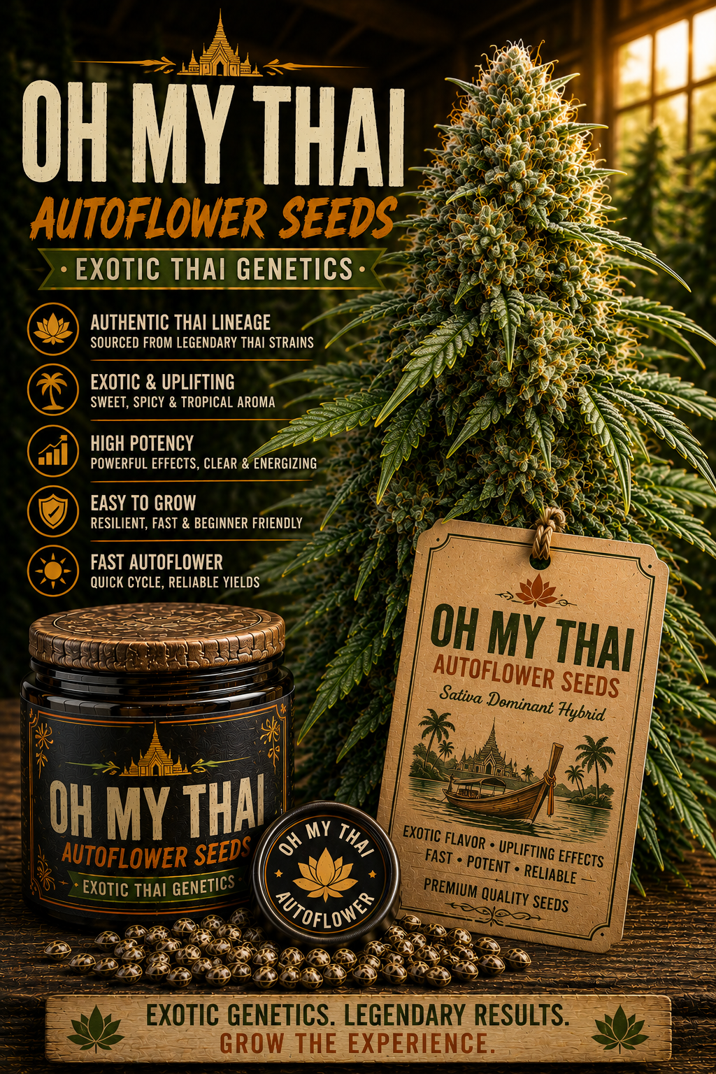 Oh My Thai Autoflower Seeds